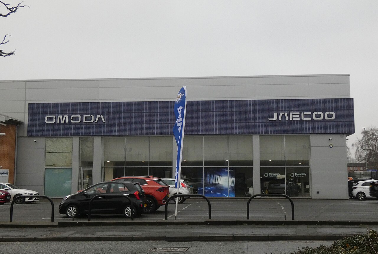 โชว์รูม OMODA และ JAECOO ของ Chapelhouse ที่เมือง Warrington ประเทศอังกฤษ